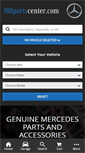 Mobile Screenshot of mbpartscenter.com